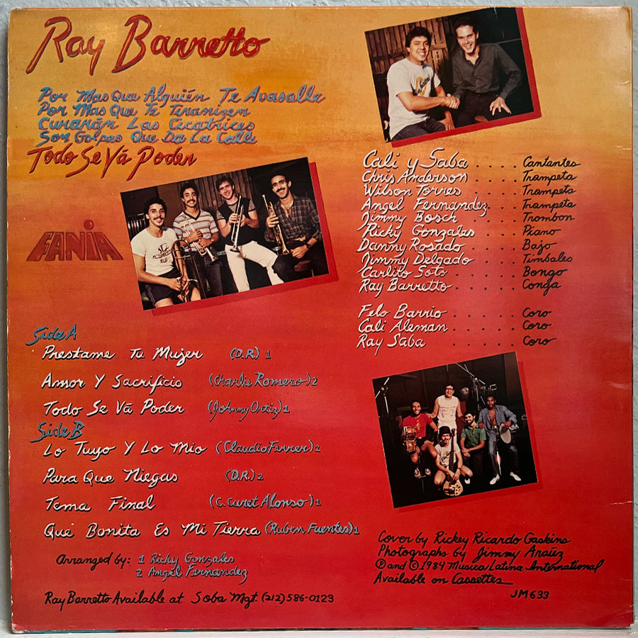 Ray Barretto – Todo Se Va Poder