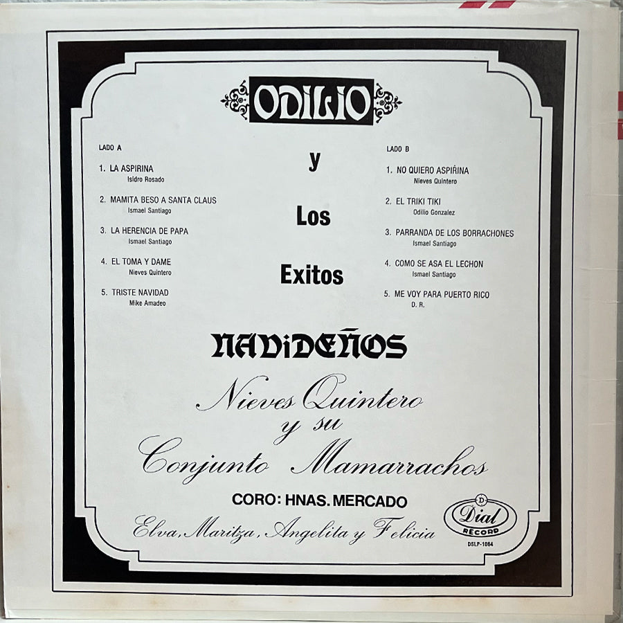Odilio González Con Nieves Quintero Y Su Conjunto Mamarrachos – La Aspirina El Triki-Tiki