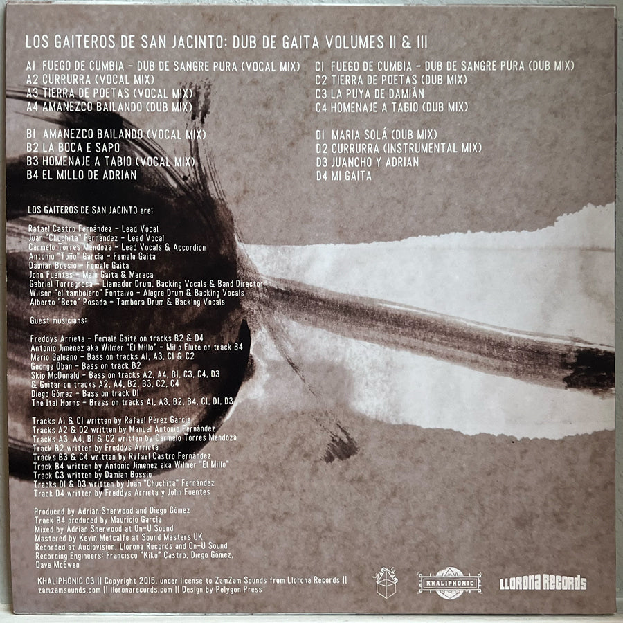 Los Gaiteros De San Jacinto - Dub De Gaita Volumes II & III